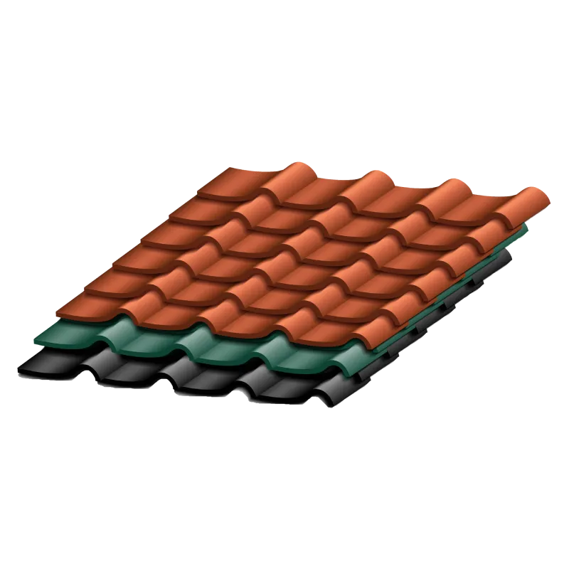 Ceramic Tile Roof Sample Set